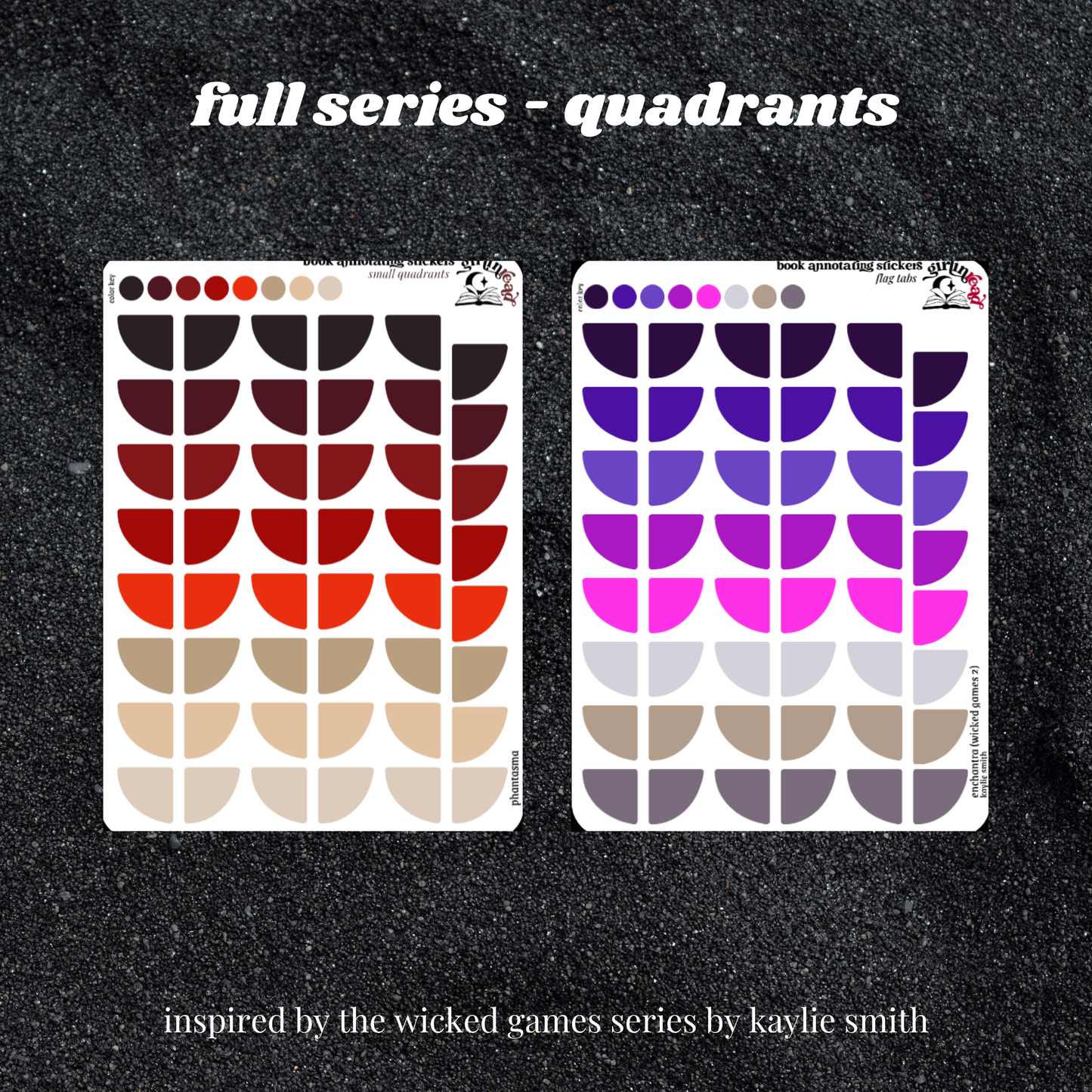 the wicked games series (phantasma, enchantra)