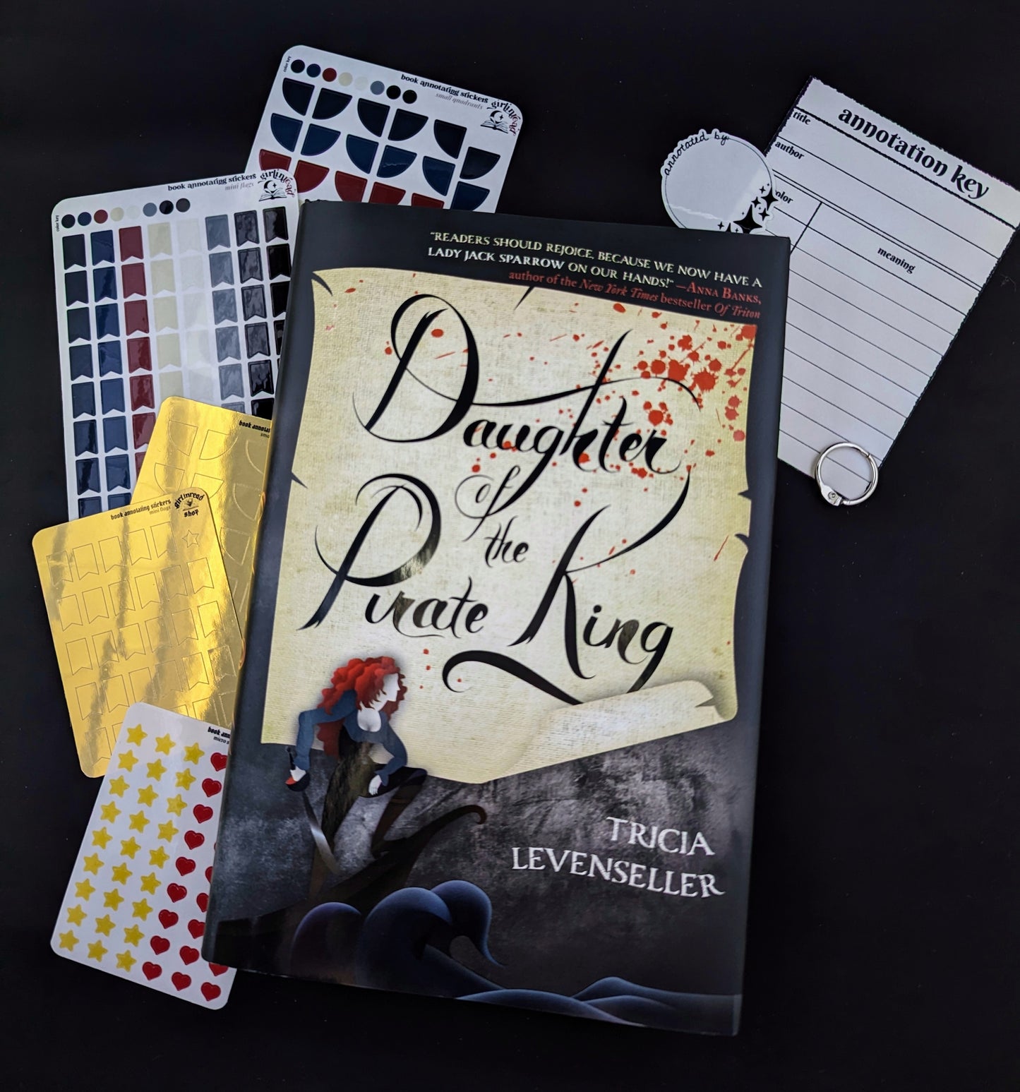 daughter of the pirate king & daughter of the siren queen book annotating giftset (books included)