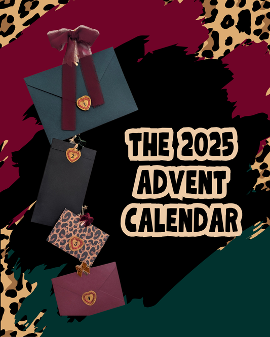 book annotating sticker advent calendars