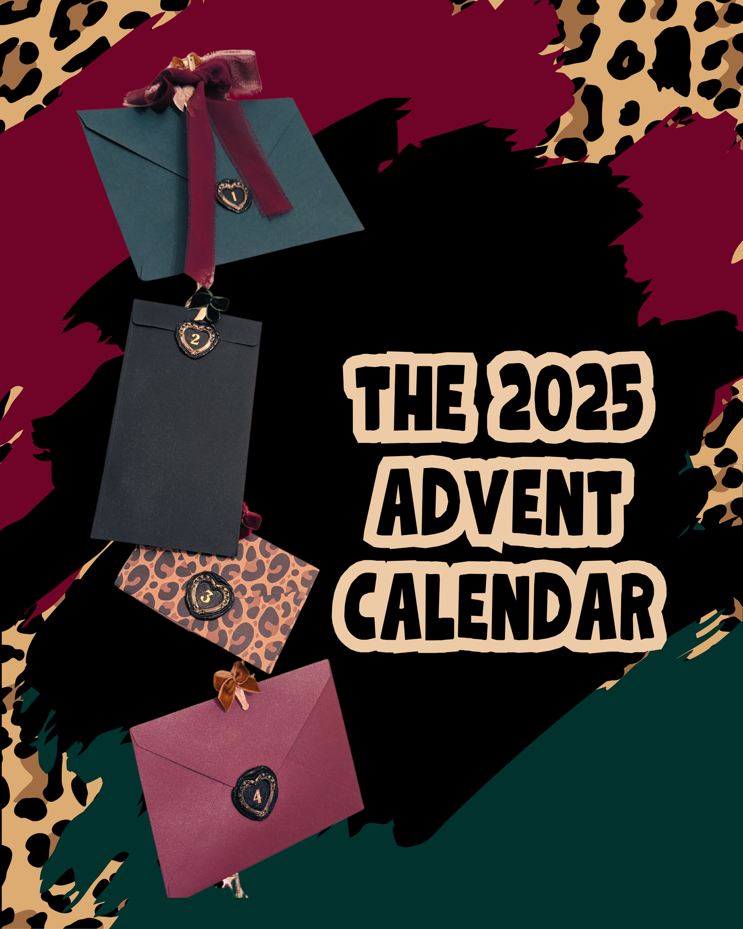 book annotating sticker advent calendars