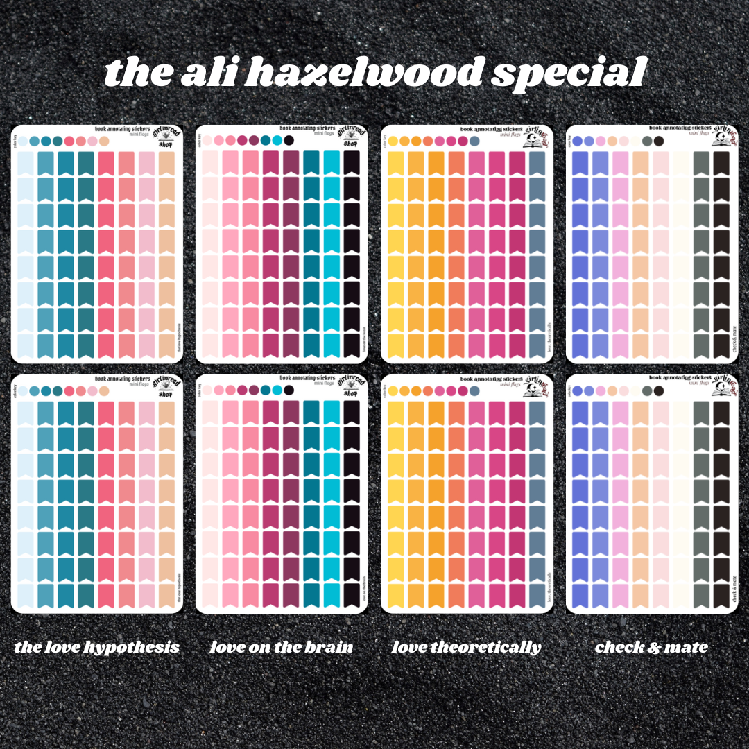 the ali hazelwood book tab special