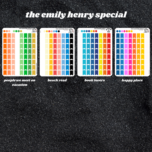 the emily henry book tab special