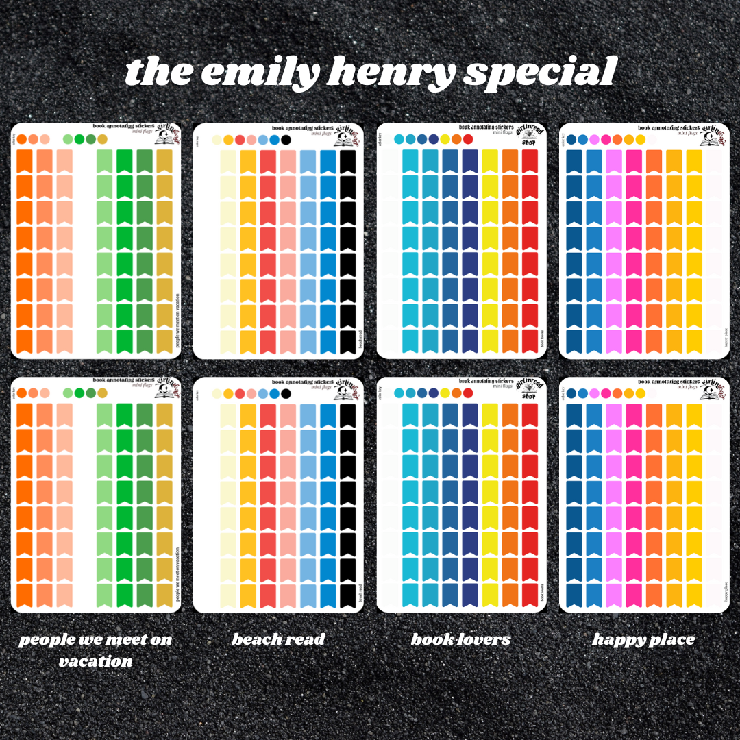 the emily henry book tab special