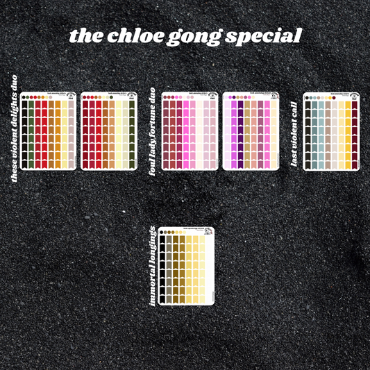 the chloe gong book tab special