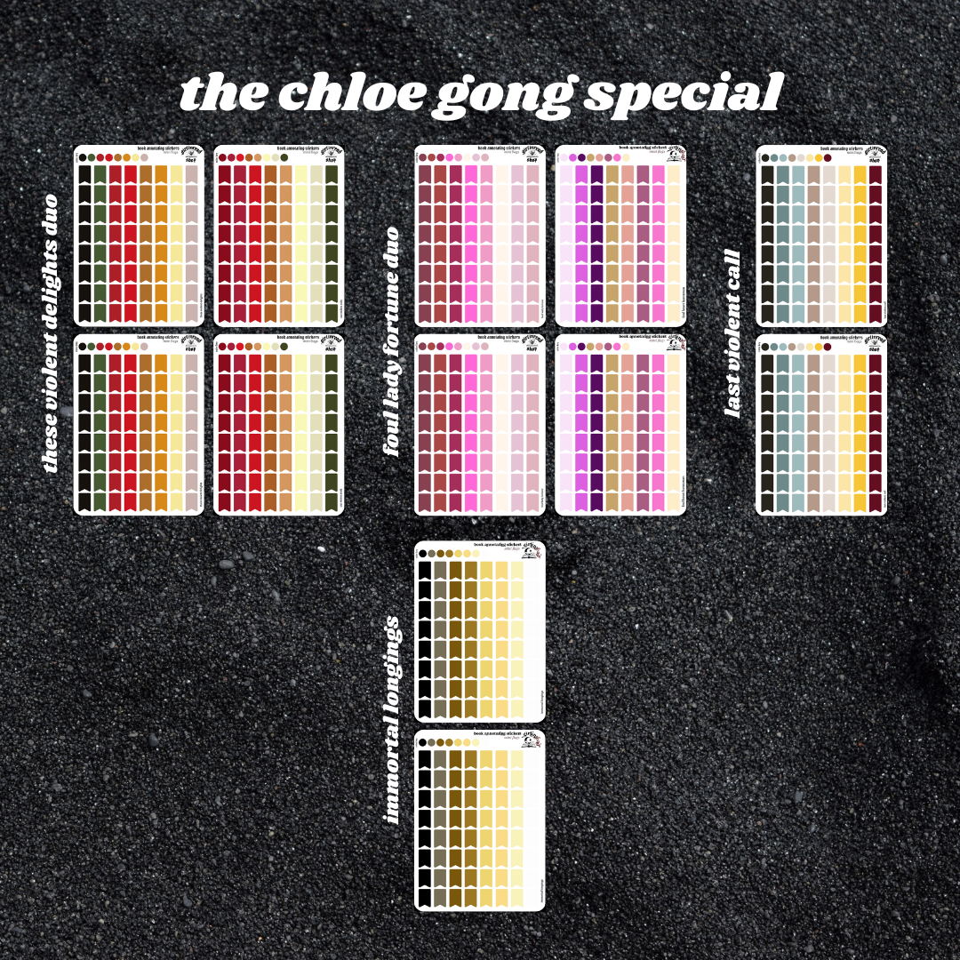 the chloe gong book tab special