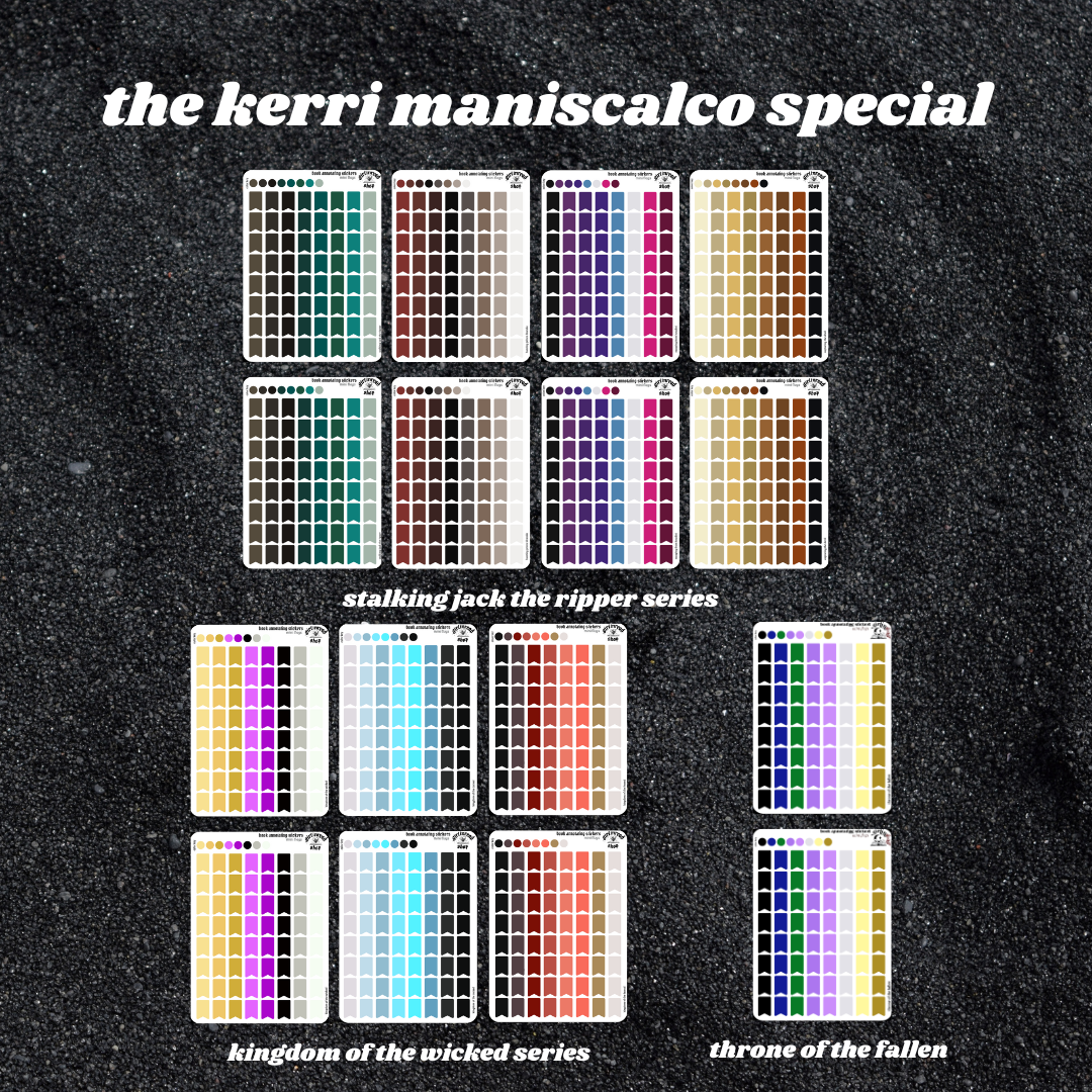 the kerri maniscalco book tab special