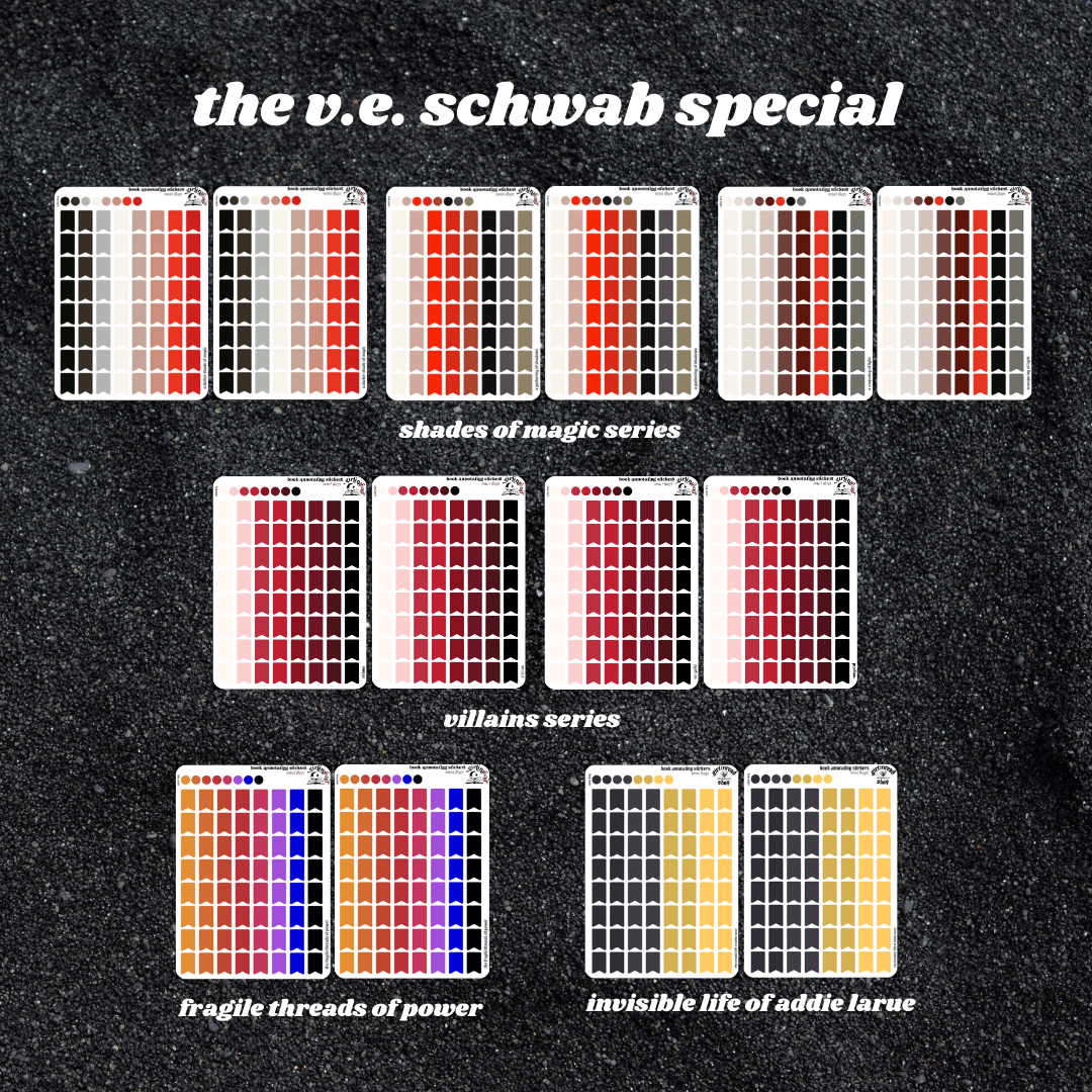 the v.e. schwab book tab special