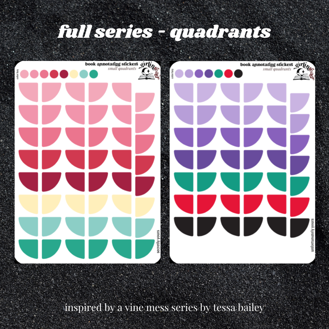 a vine mess series (secretly yours, unfortunately yours)
