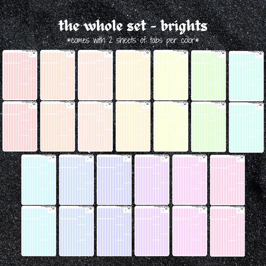 highlighter tabs