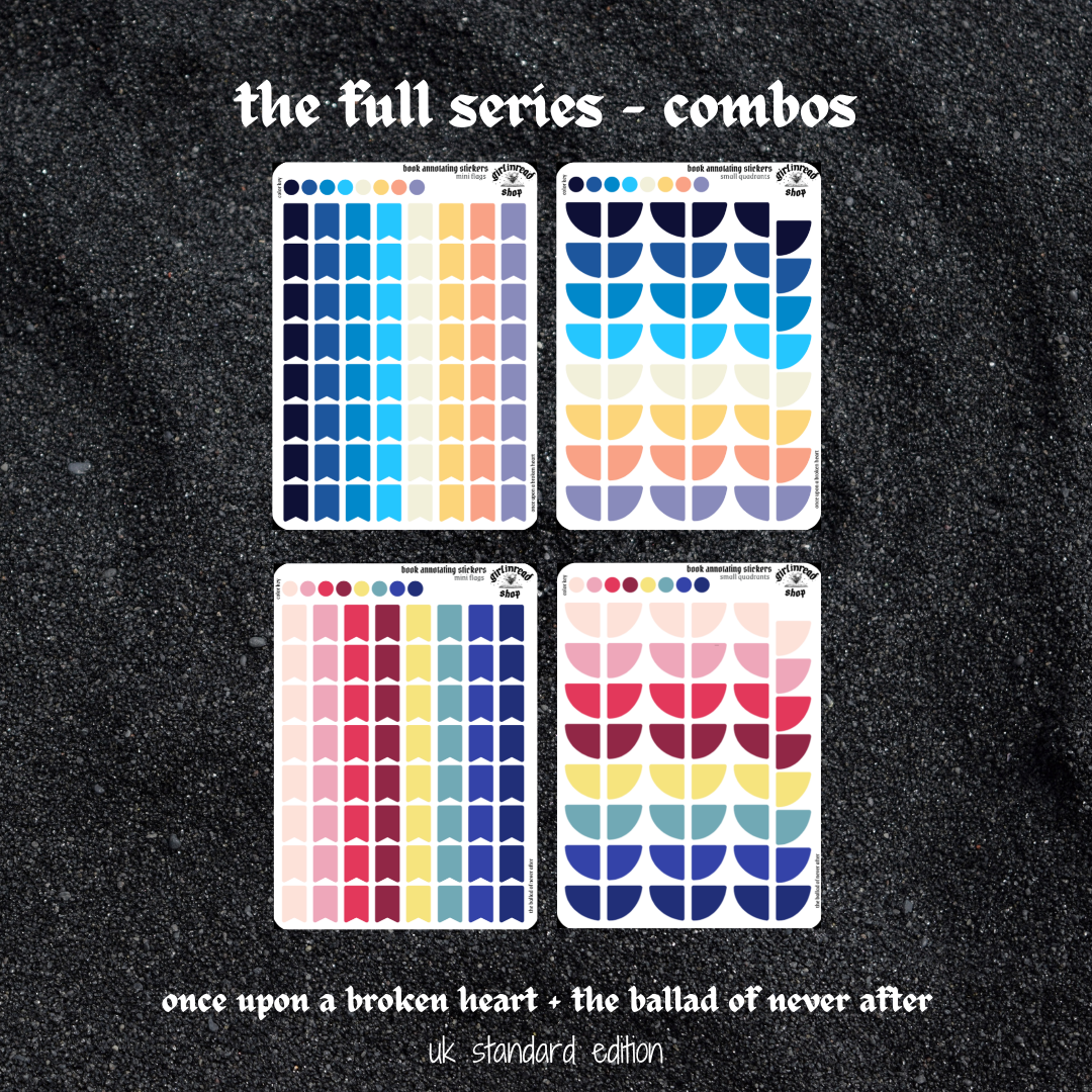 once upon a broken heart series (multiple editions)