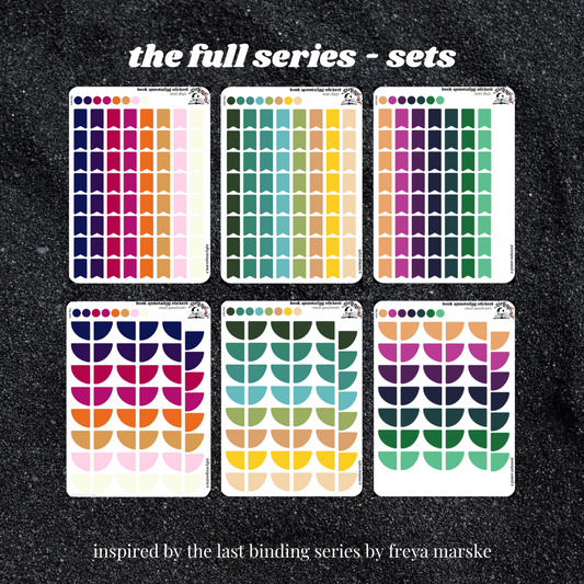 the last binding series (a marvellous light, a restless truth, a power unbound)
