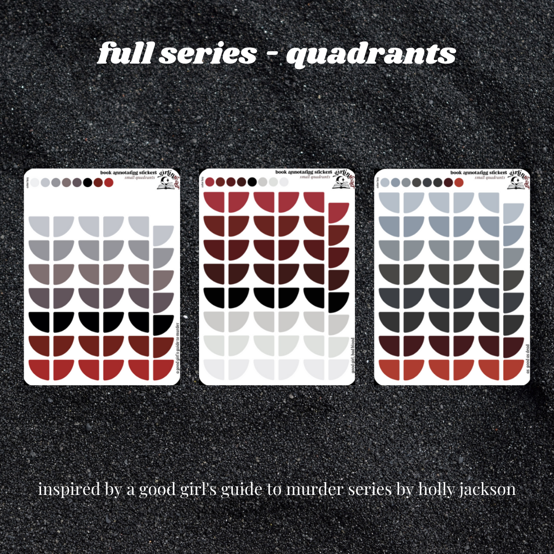 the good girl's guide to murder series