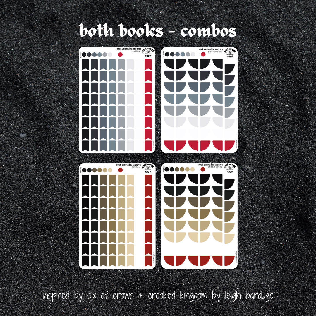 six of crows + crooked kingdom