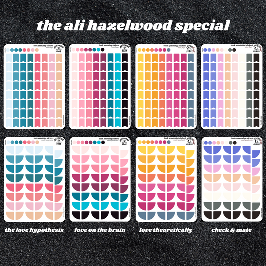 the ali hazelwood book tab special