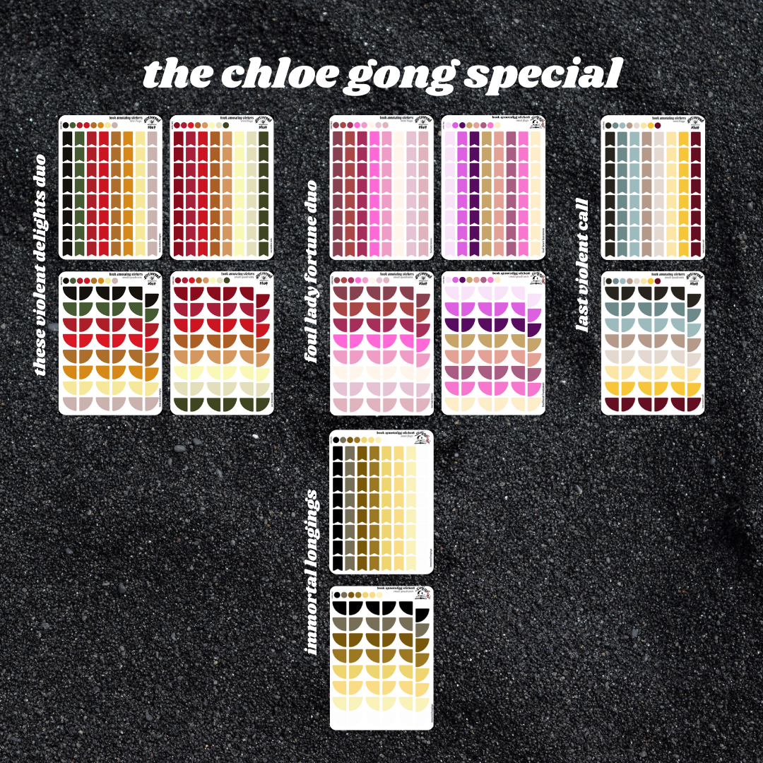 the chloe gong book tab special