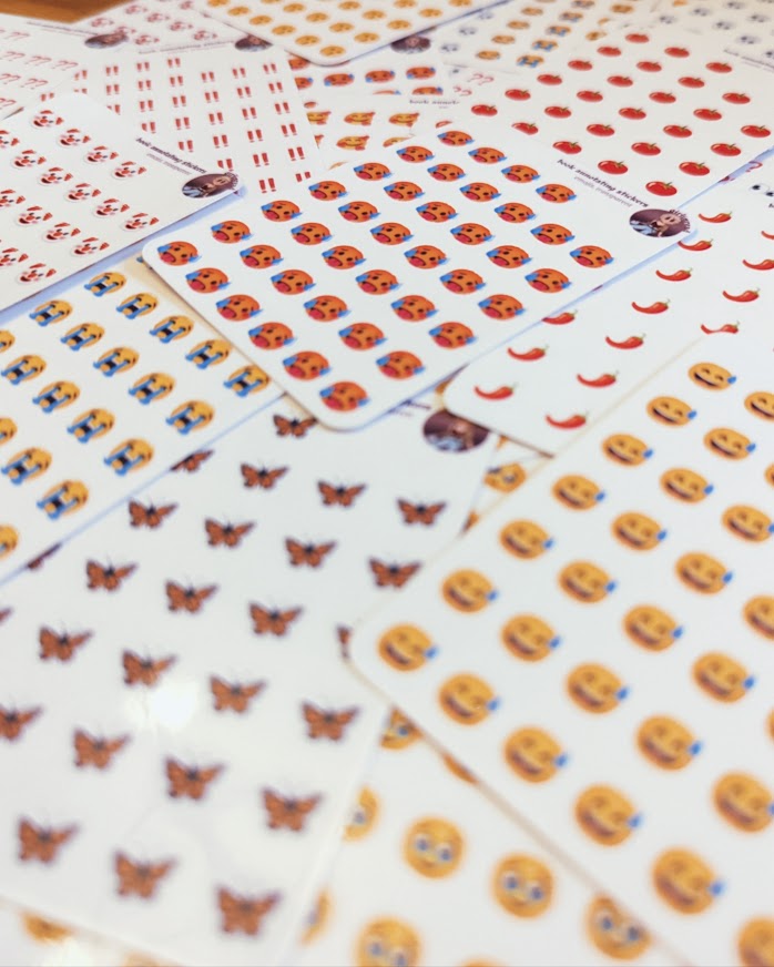 emoji reaction sticker sheets