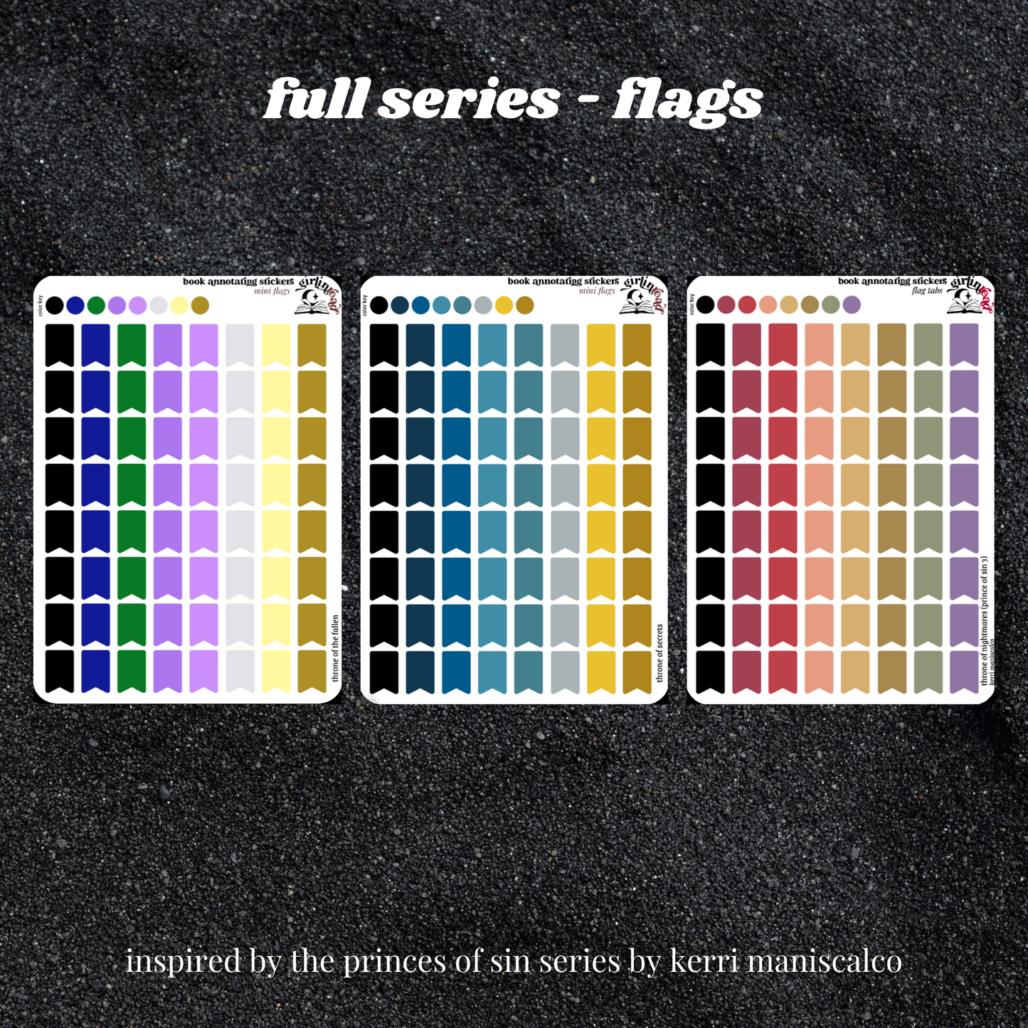 the princes of sin series (multiple editions)