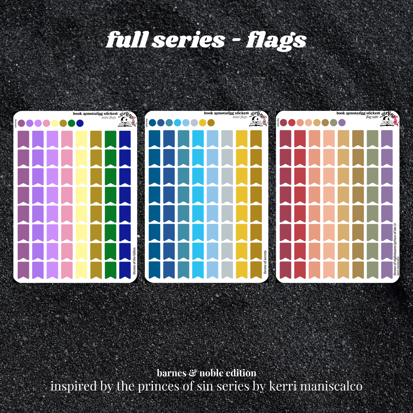 the princes of sin series (multiple editions)