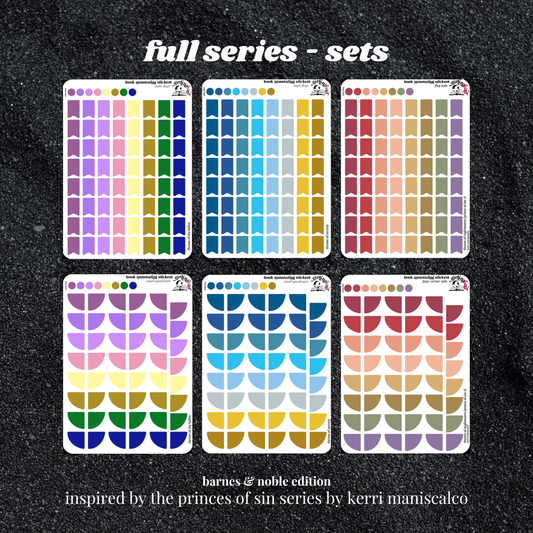 the princes of sin series (multiple editions)