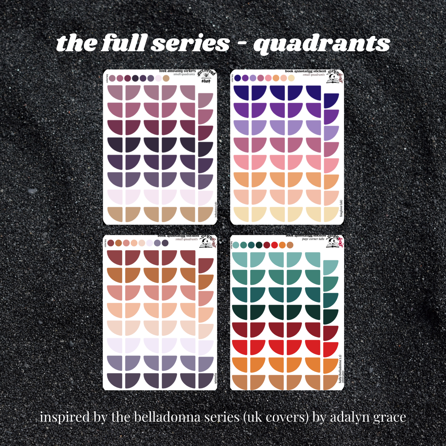 belladonna series (multiple editions)
