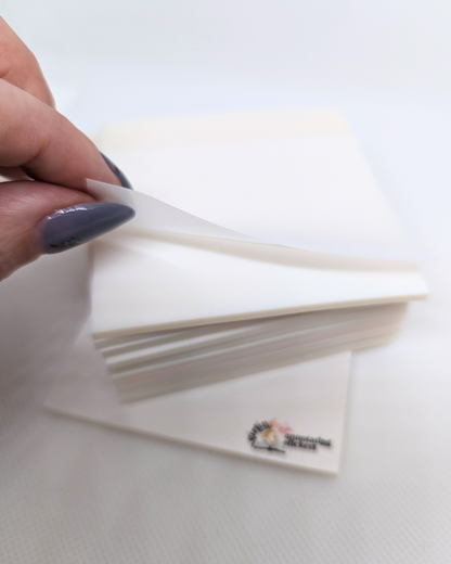 transparent sticky notes (7 sizes)