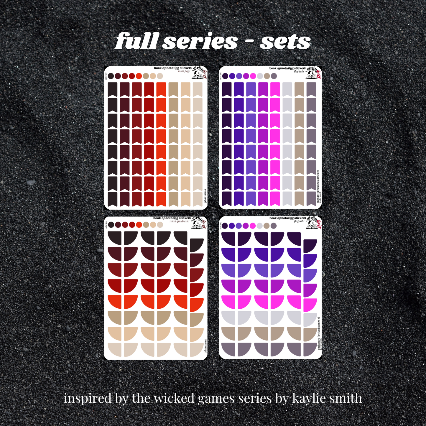 the wicked games series (phantasma, enchantra)