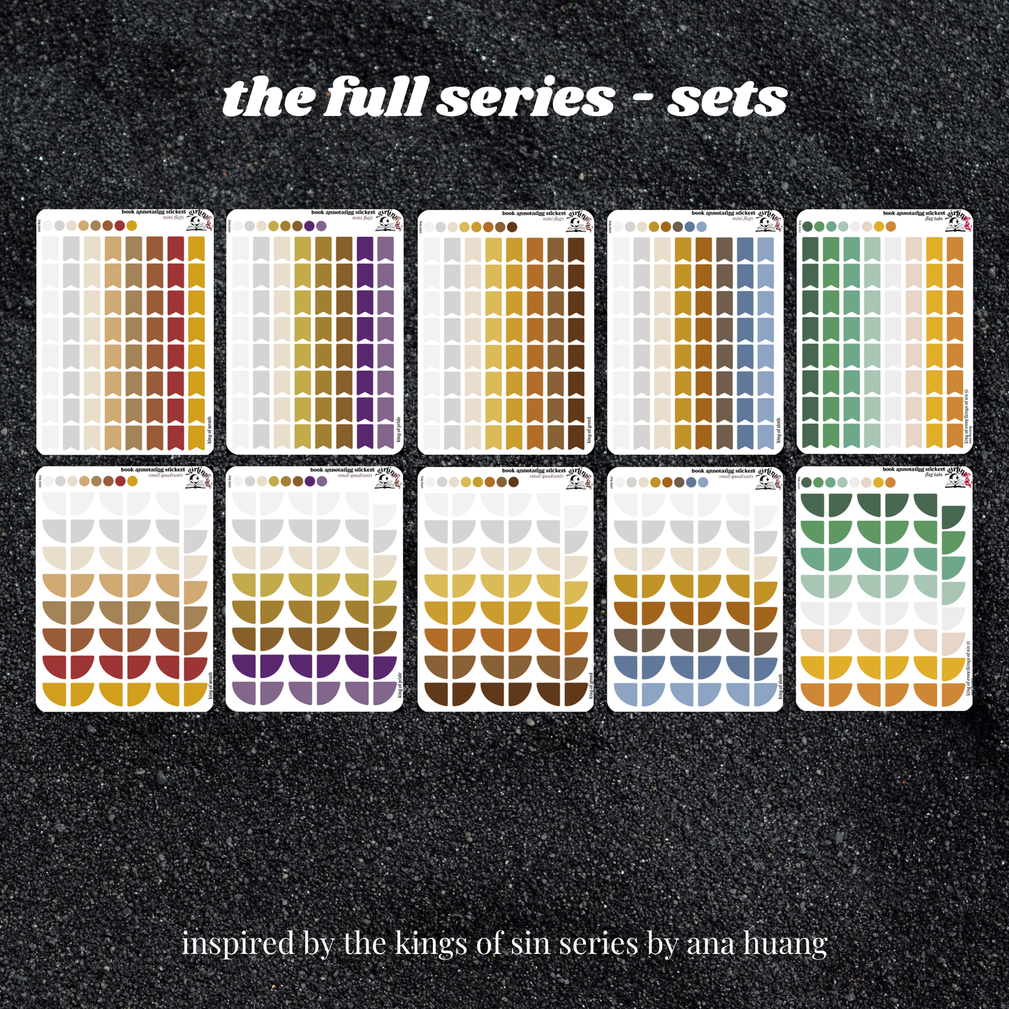 the kings of sin series