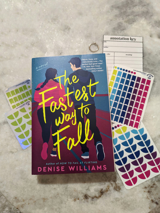 the fastest way to fall book annotating giftset (book included)