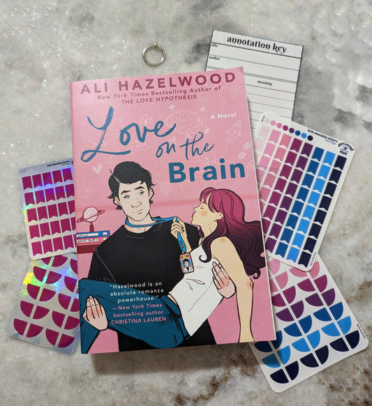 love on the brain book annotating giftset (book included)