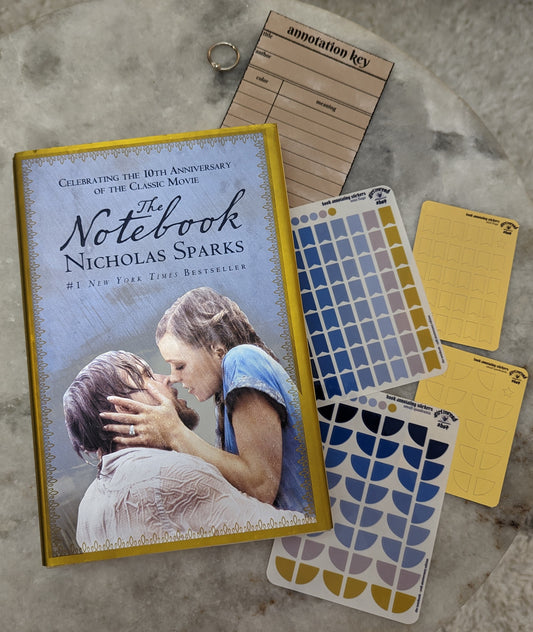 the notebook (10th anniversary edition) book annotating giftset (book included)