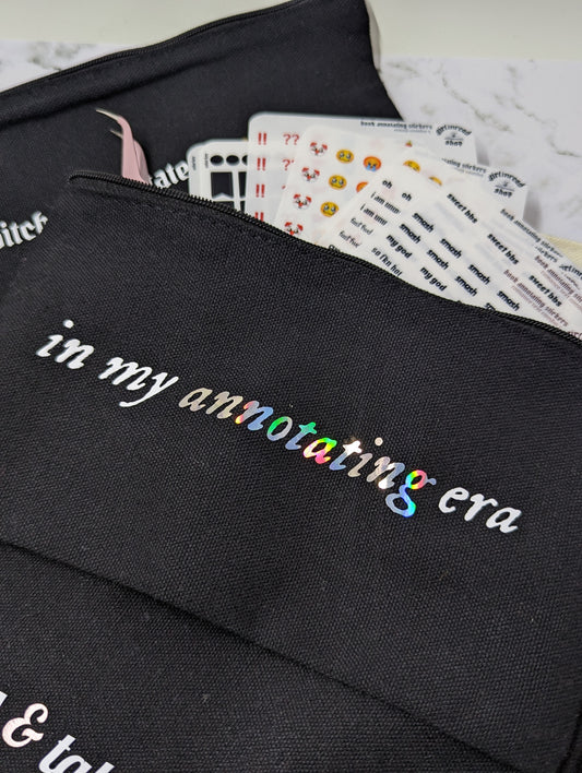 annotating sticker zip bags