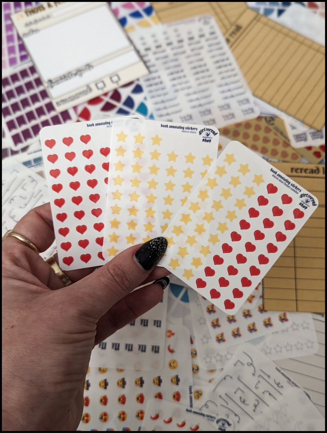 book annotating sticker inspo guide – girlinread annotating stickers