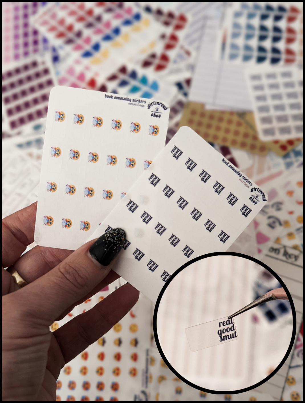 Reference Symbolizing Sticker book annotating sticker inspo guide – girlinread annotating stickers