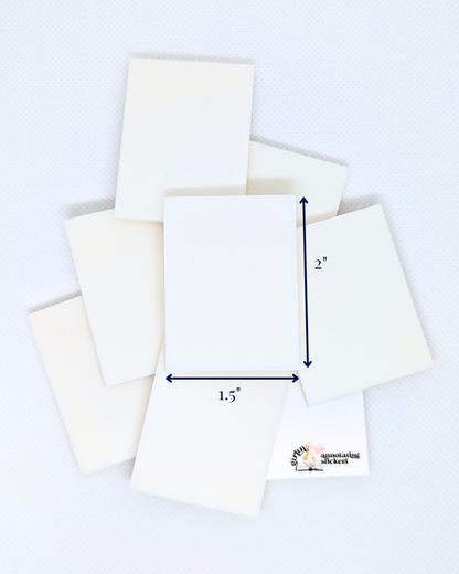 transparent sticky notes (7 sizes)