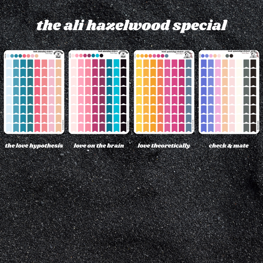 the ali hazelwood book tab special