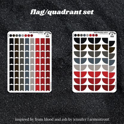 the blood and ash & flesh and fire series