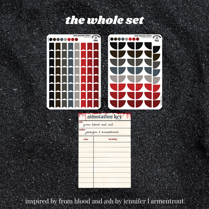 the blood and ash & flesh and fire series