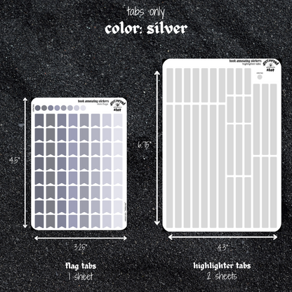 bestie book annotating sticker sets