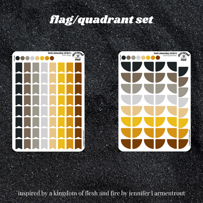 the blood and ash & flesh and fire series