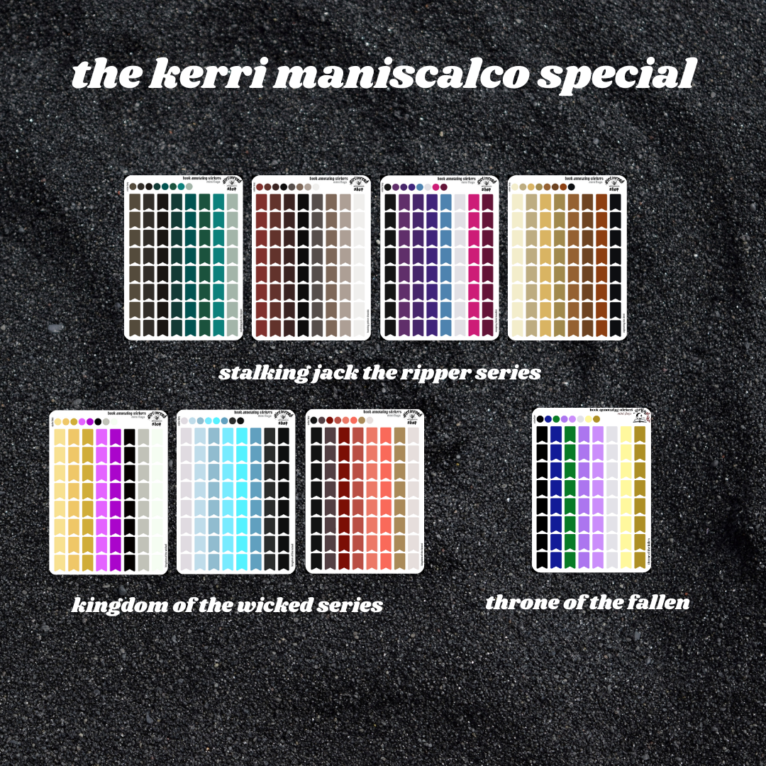 the kerri maniscalco book tab special