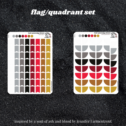 the blood and ash & flesh and fire series