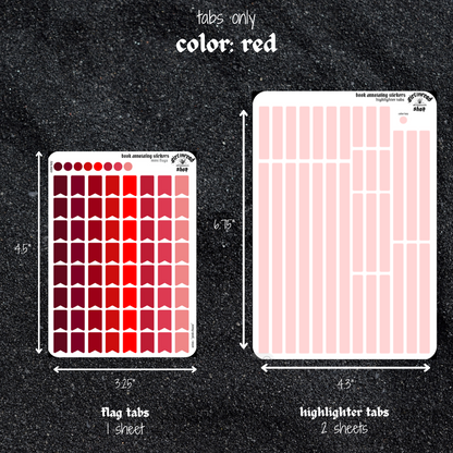 bestie book annotating sticker sets