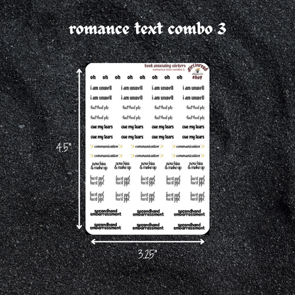 romance emoji & text combos