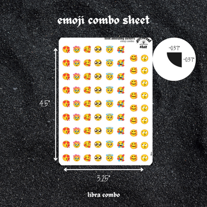 astro-themed book annotating sticker sets