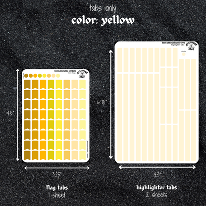 bestie book annotating sticker sets