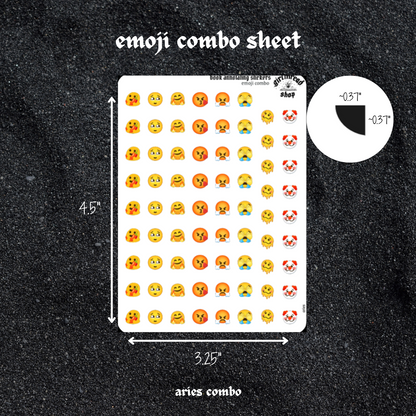 astro-themed book annotating sticker sets