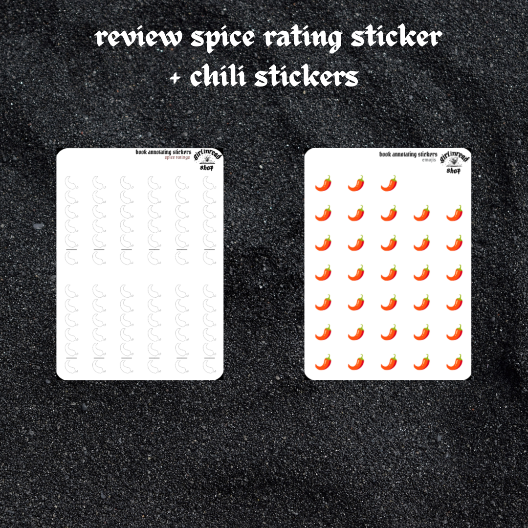 spice rating stickers