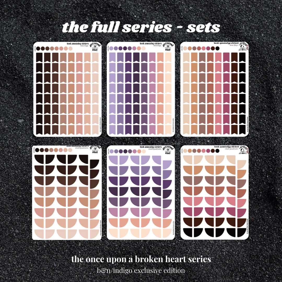 once upon a broken heart series (multiple editions)