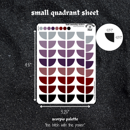 astro-themed book annotating sticker sets