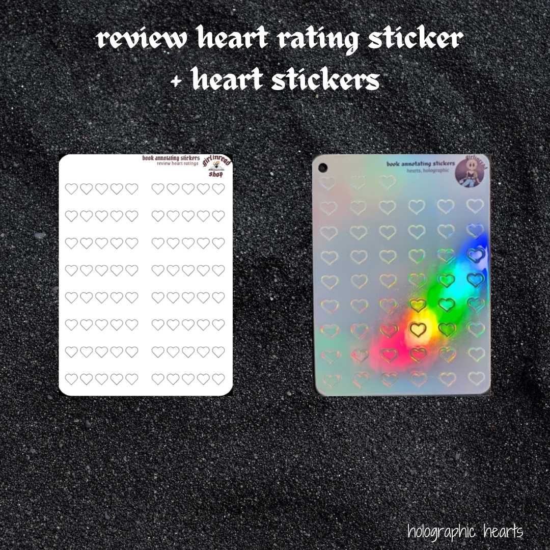 heart rating stickers